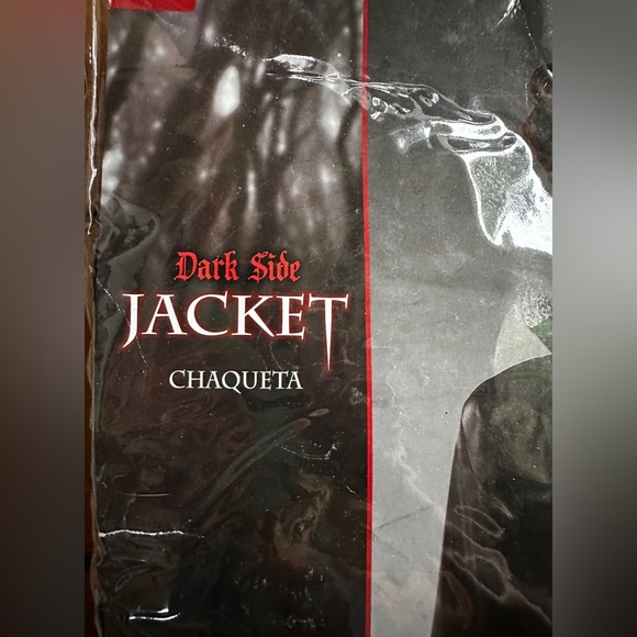 Dark Side Gothic Black Jacket Adult One Size Brand New - Picture 5 of 5